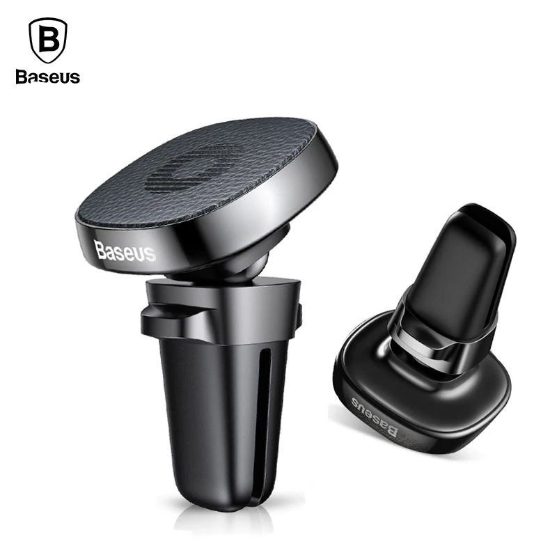 Baseus Car Holder For iPhone X 8 Sumsung Xiaomi Mobile Phone Holder Stand Air Vent Mount Car Phone Holder Magnetic Phone Holder