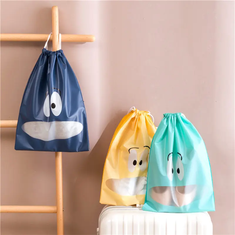 

3 Colors Multifunction Storage Bag For Shoes Waterproof Organizer Bags Shoe Sorting Pouch Travel Portable Drawstring Pocket
