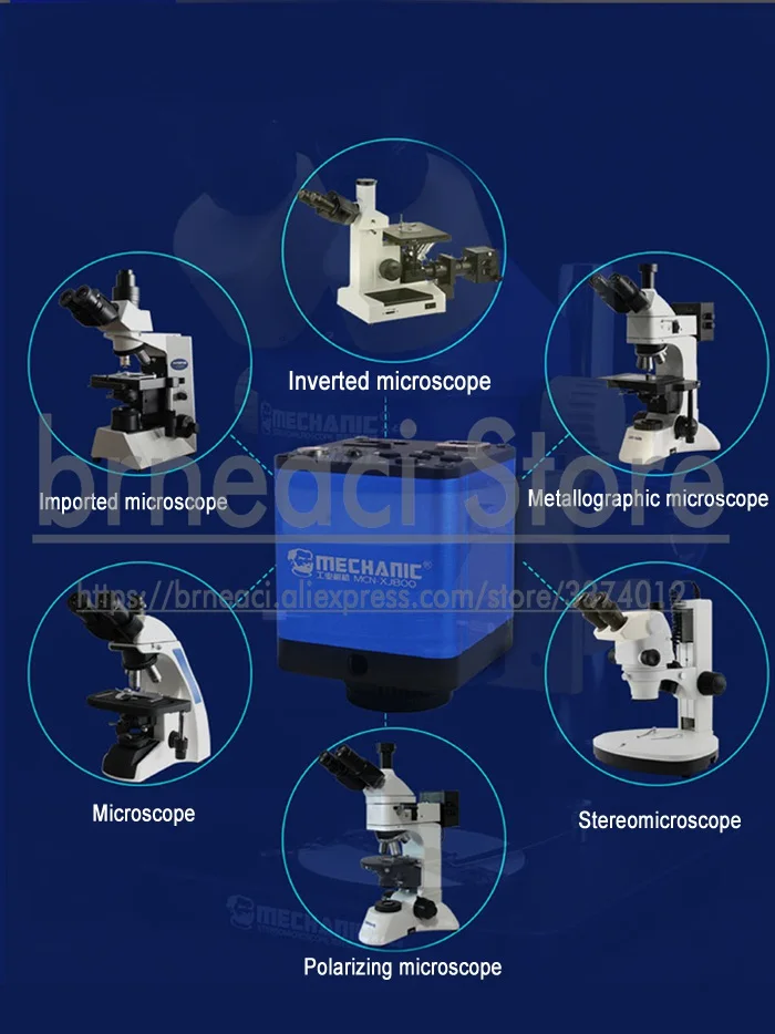 Механик HD камера HDMI промышленный микроскоп камера для iPhone PCB Материнская плата интегральная микросхема набор Тестовых Инструментов