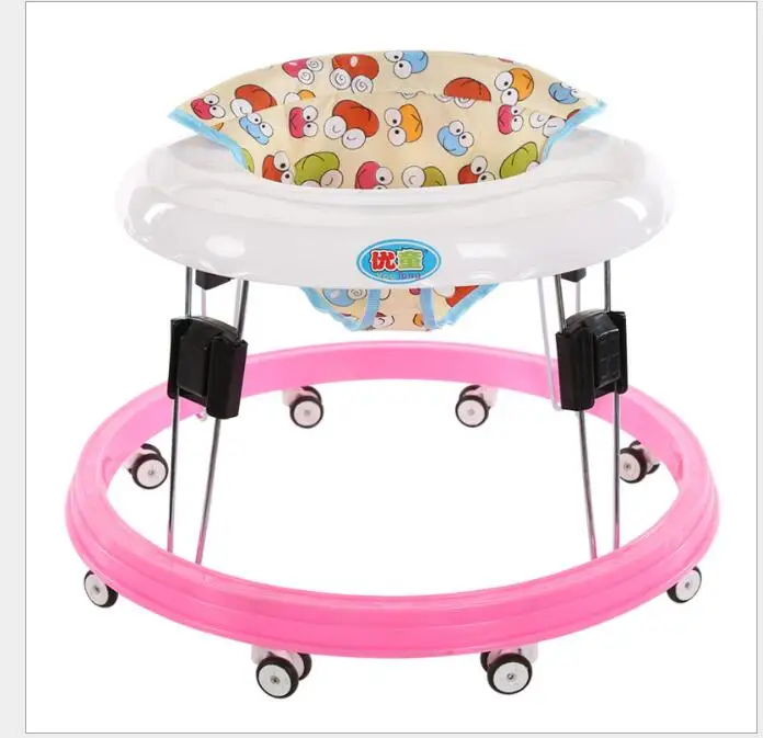 

Tomorrow Sky Baby Toddler, +6/7-18 Months Walker, Anti Rollover Learning Can Sit Girls' Children's School folding sports car
