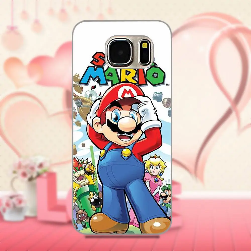 Мягкий ТПУ дизайн телефона Super Mario Bros для Apple iPhone X 4 4S 5 5C 5S SE 6 6S 7 8 Plus LG G3 G4 G5 G6 K4 K7 K8 K10