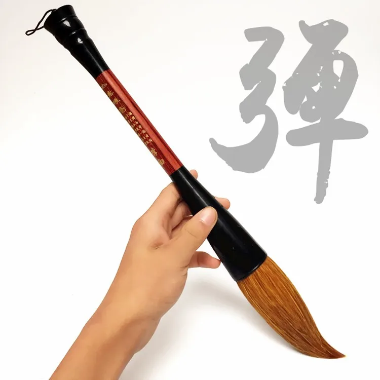 Большой Размеры китайский ручка-кисть для каллиграфии ласка волос ручка-кисть для письма Mo Bi