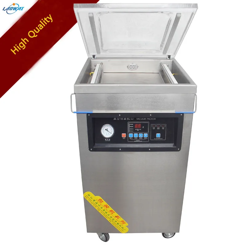 

Food Vacuum Packing Machine Commercial Chamber Vacuum Sealer DZ-400 Kitchen Meat Bag Packaging Food Saver Sealing Machine