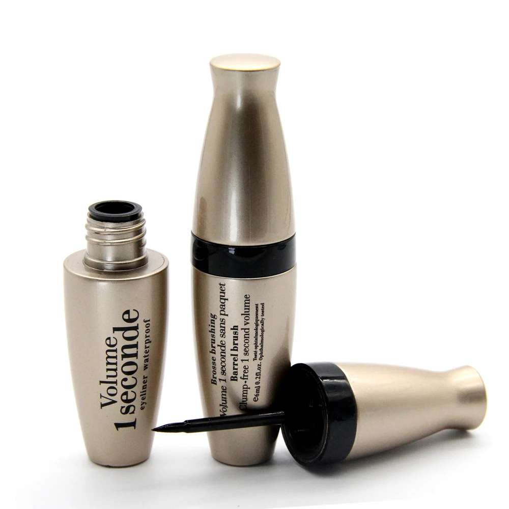 Eyes Makeup Black Eyeliner Pen Waterproof 6ML Liquid Eye Liner Pencil Make up Cosmetics Eyelid Drwaning Enhancer Soft Pen Brush Eyes Makeup Black Eyeliner Pen Waterproof 6ML Liquid Eye Liner Pencil Make up Cosmetics Eyelid Drwaning Enhancer Soft Pen Brush
