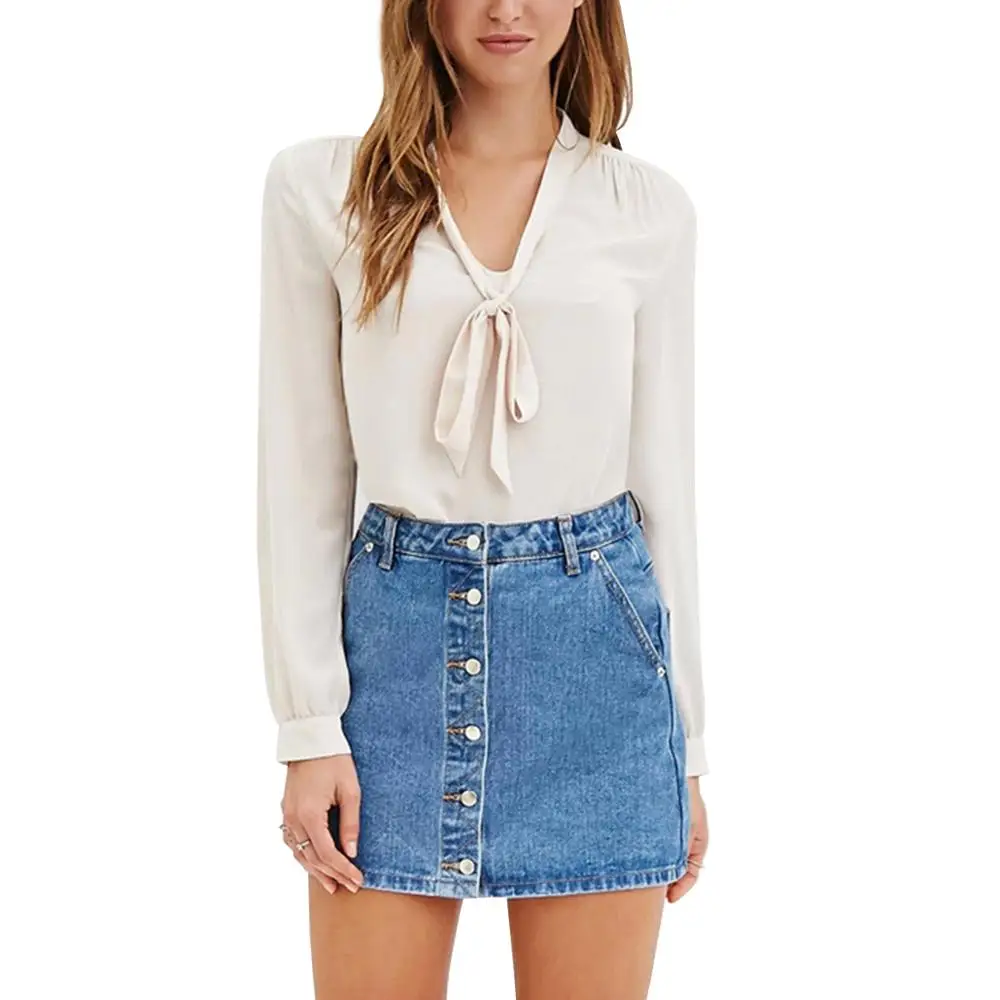 

New Spring Summer Blouse Women Long Sleeve Shirts Fashion Leisure Chiffon Shirt Bow Office Ladies Burgundy White 6XL size Tops