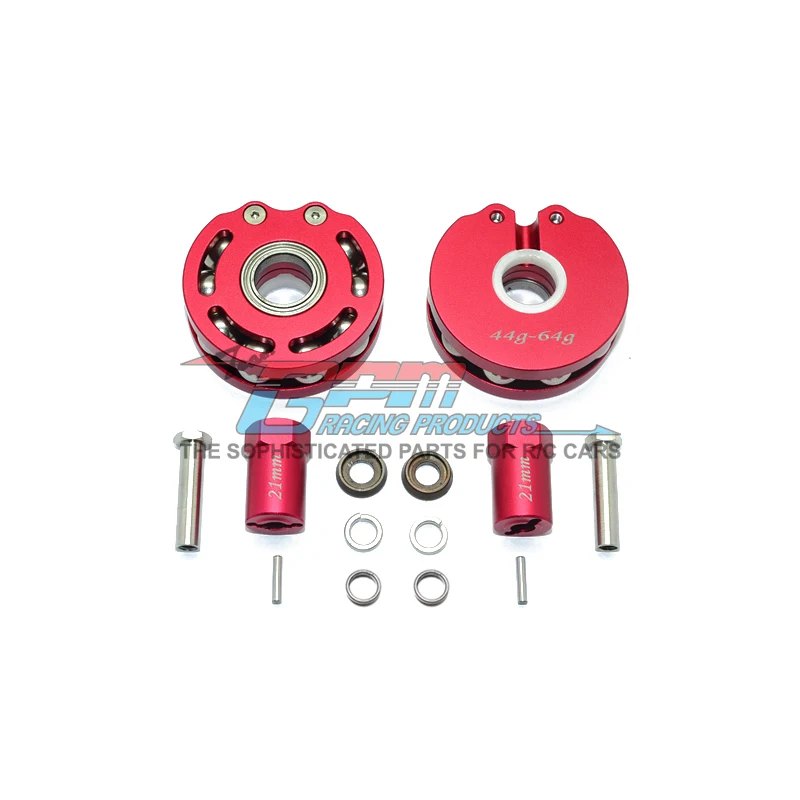 

Aluminum Wheel Knuckle AXLE Weight + 21mm Hex Adapter FOR AXIAL Racing SCX10 90022