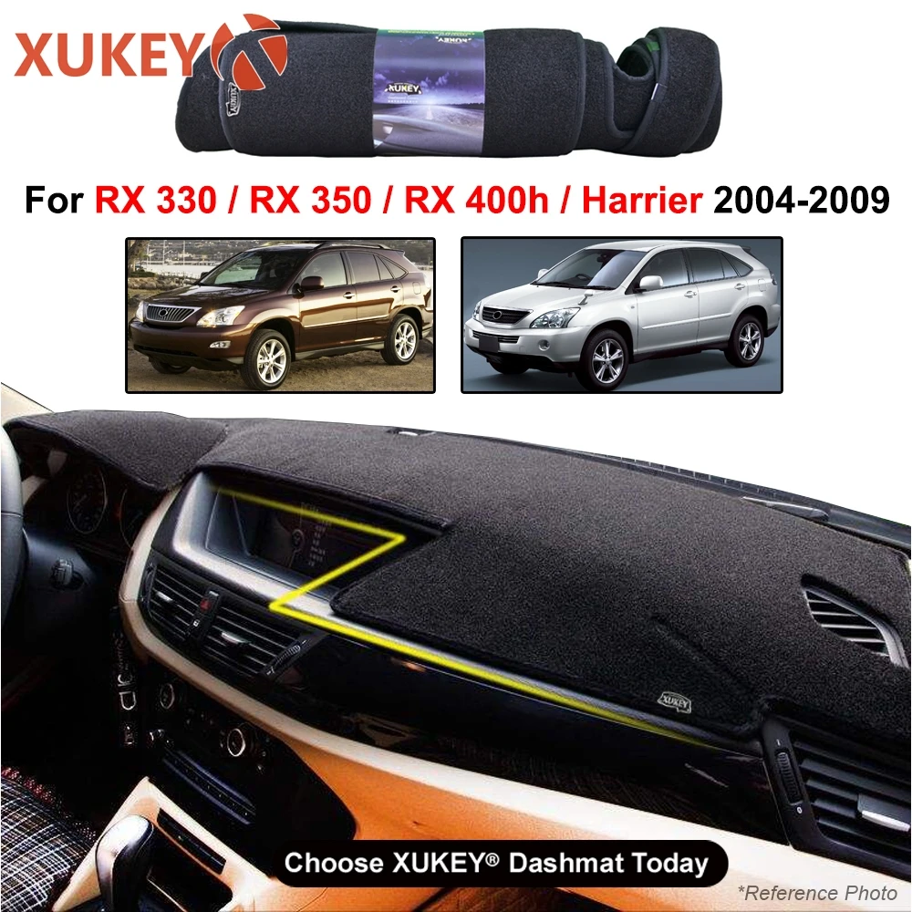 Car Dash Mat for Lexus RX RX330 RX350 Rx400h 2004 2009 Toyota Harrier