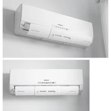 Регулируемая Крышка для кондиционера лобовое стекло кондиционер дефлектор перегородка щит ветровой направляющий месяц прямой анти-Ветер щит