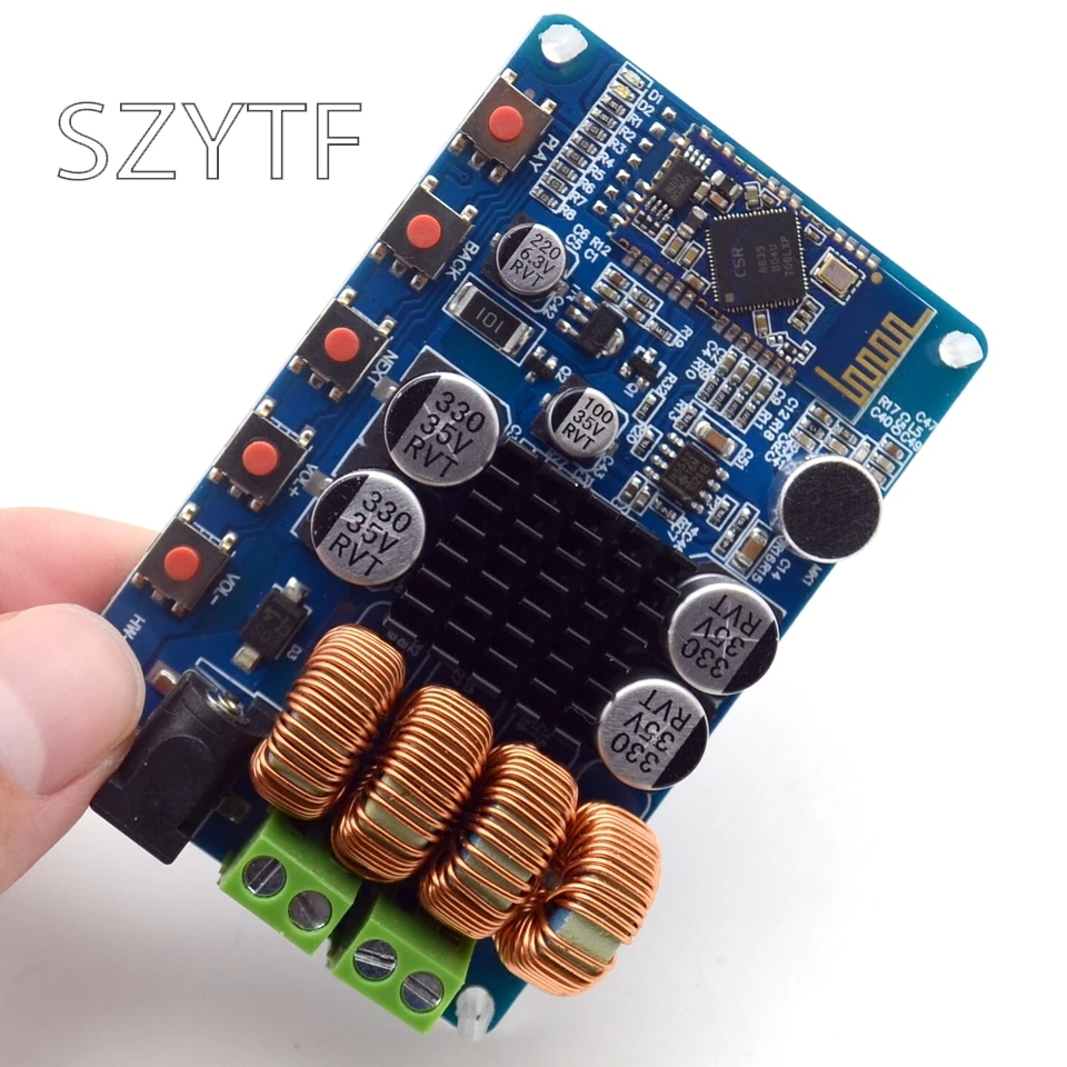 

Bluetooth Receiver Amplifier Board Bluetooth 4.0 Amplifier TPA3116/3118 Bluetooth Digital Amplifier Sound quality is good