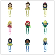 18 шт. милый девушка креативный ПВХ сувенирная книга Аксессуары канцелярская Скрепка Закладка украшение канцелярский товар подарок учителю подарок