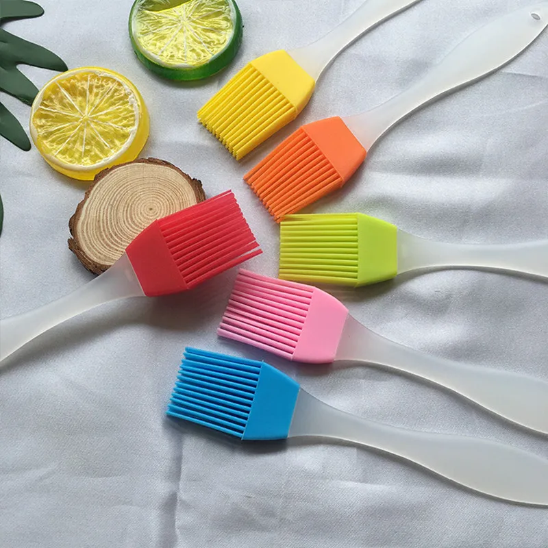 

1 Pcs Portable Silicone Oil Brushes Baking BBQ Basting Brush Pastry Oil Brush Kitchen Baking Honey Oil Barbecue Tool Gadgets