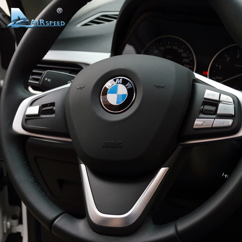 Скорость полета ABS рулевого колеса автомобиля Пуговицы декоративные Чехлы интерьерные аксессуары для BMW X1 X3 X5 на возраст 1, 2, 3, 4, 5, 7 серия авто-Стайлинг