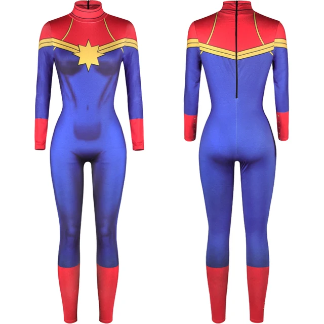 Red Black Spider Man One Piece Swimsuit Turtleneck Rash Guard Swimwear Halloween Women Jumpsuits