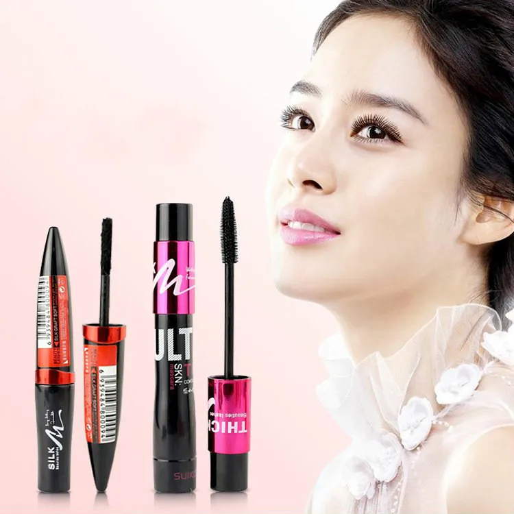 

Mascara Individual Curl Eyelash Extension Colossal Mascara Volume Express Makeup 1pc Black Ink Alobon 3d Fiber Lashes