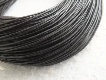 

wholesale 100m ! 1MM/2mm/3MM high quality Blace Leather cord Fit Necklace Bracelet ,Free shipping