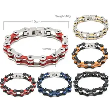 Unisex fashion biker bracelets jewelry stainless steel motorcycle chain bracelet bicycle wristband link bangle Unisex fashion biker bracelets jewelry stainless steel motorcycle chain bracelet bicycle wristband link bangle
