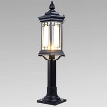 Современный открытый свет Китайский Сад света Водонепроницаемый снаружи вилла свет лужайки пейзаж высокий Полюс лампы