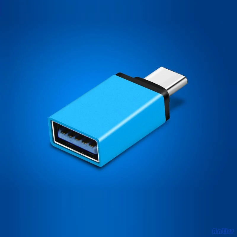 Antirr USB 3,0 type-C OTG кабель адаптер type C USB C OTG конвертер для Xiaomi huawei P10 Мышь Клавиатура диск флэш Macbook Nexus - Цвет: Синий