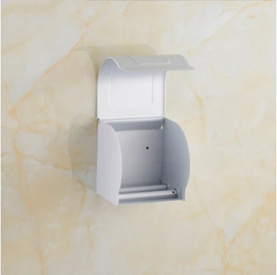 fashion paper holder bathroom tissue box waterproof aluminum toilet paper box toilet holder