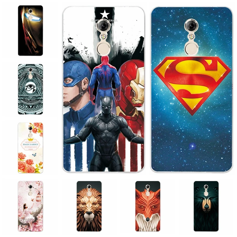 

Attractive New Fashion Phone Case For Lenovo K6 Note Soft TPU Silicone For Lenovo K 6 Note Back Cover Coques Shell 5.5" Inch