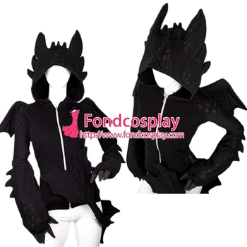 

How To Train Your Dragon Nightfury Toothless Dragon Hoodie Movie Cosplay Costume Tailor-made[G1385]