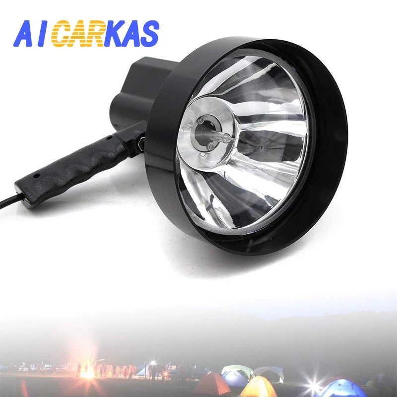AICARKAS 12V 55W 6000K HID Супер Яркий ручной прожектор для охоты автомобиль грузовик Поиск