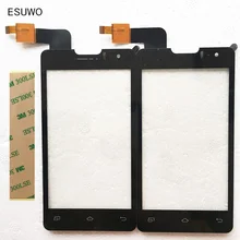 ESUWO 4.0 “Новый Сенсорный Экран Переднее Стекло Для DNS S4003 innos i6s i3 Сенсорный Дигитайзер Датчик Внешний Экран + стикер