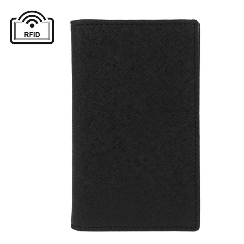 

New Men Slim Business Coin RFID Pocket Wallet Bifold ID Credit Card Holder Purse Men Leather Card Bag 13*1.5*8cm