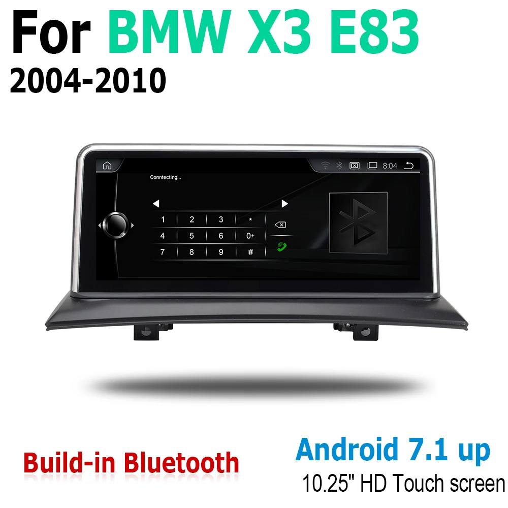 Sale Car Android Touch Screen Multimedia Player Stereo Display navigation GPS For BMW X3 E83 2004~2010 Audio Radio Media 2 Din WiFi 2