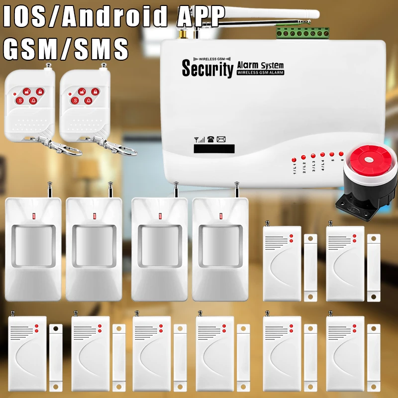 Chuangkesafe 75Kit font b Home b font font b Alarm b font Systems 850 900 1800