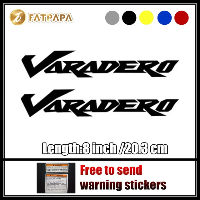 Motorcycle Bike Fuel Tank Wheels Fairing Notebook Luggage Helmet Motorcycle Bike Fuel Tank Wheels Fairing Notebook Luggage Helmet Moto Sticker Decals For Honda Varadero 125