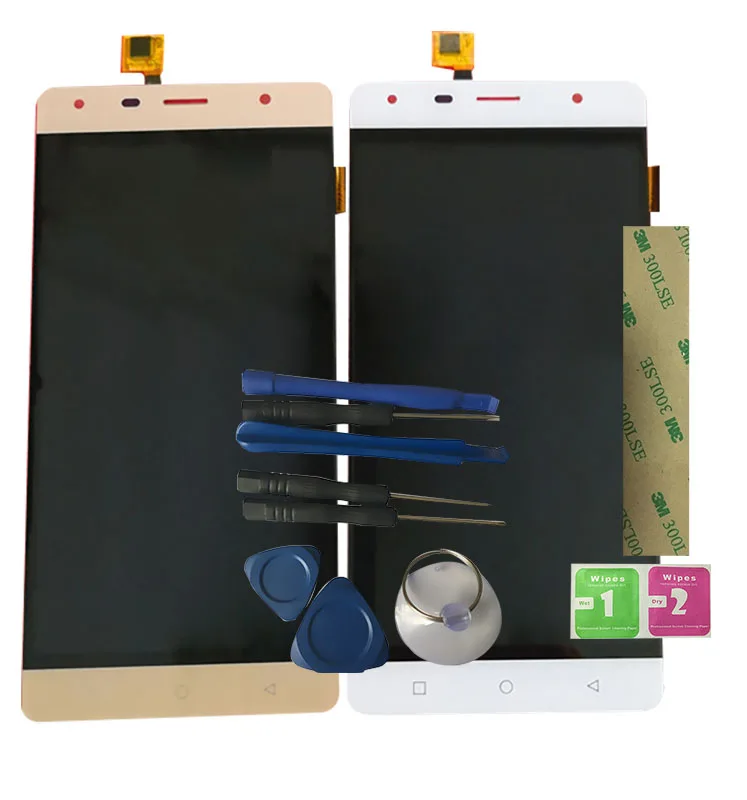 

RYKKZ For X-BO K5 LCD Display With Touch Screen Digitizer Assembly Replacement With Tools+3M Sticker
