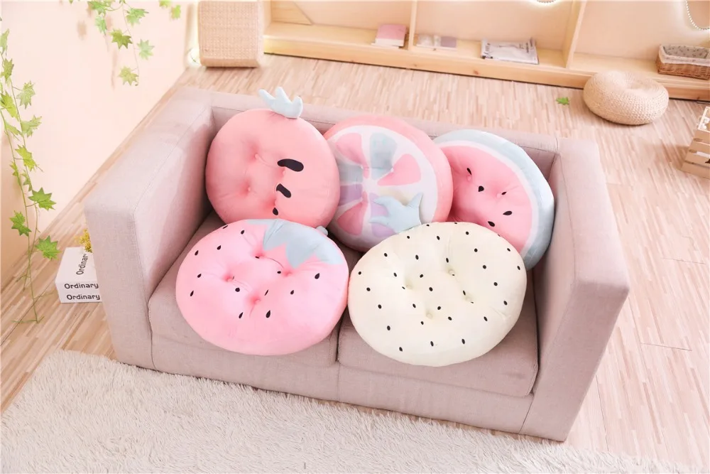 Kawaii Fruits Seat Cushion – BlossomMemento