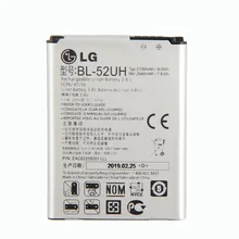 Original BL-52UH Battery for LG Spirit H422 D280N D285 D320 D325 DUAL SIM H443 Escape 2 VS876 L65 L70 MS323 2040mAh Original BL-52UH Battery for LG Spirit H422 D280N D285 D320 D325 DUAL SIM H443 Escape 2 VS876 L65 L70 MS323 2040mAh
