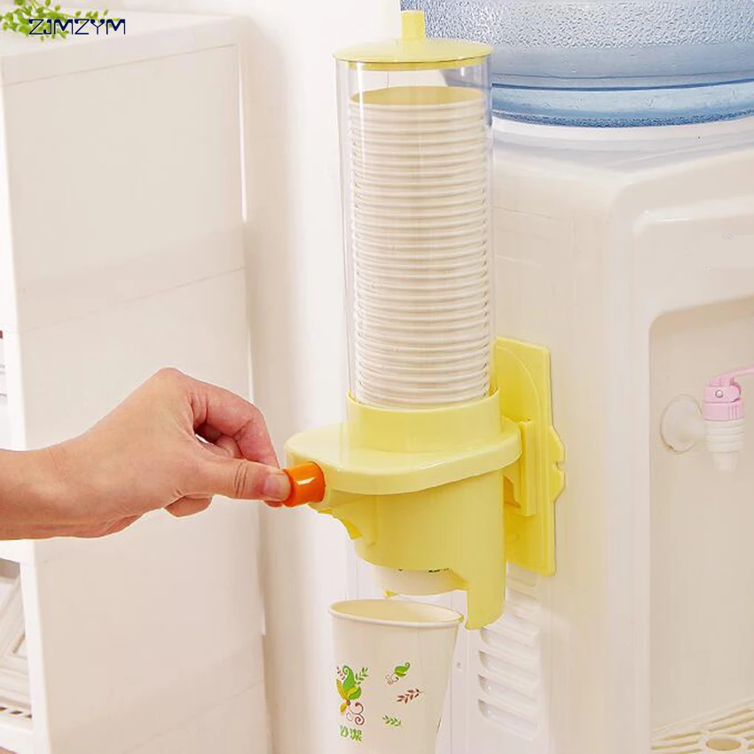 Automatic Disposable Paper Cups Storage Holder For Water Dispenser