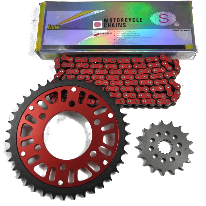 

Motorcycle 520 O-ring Chain Set Front 14T & Rear 43T Sprocket For Yamaha YZF-R3 YZFR3 15-18 MT-03 MT03 16-17 MT-25 YZF-R25 MT25