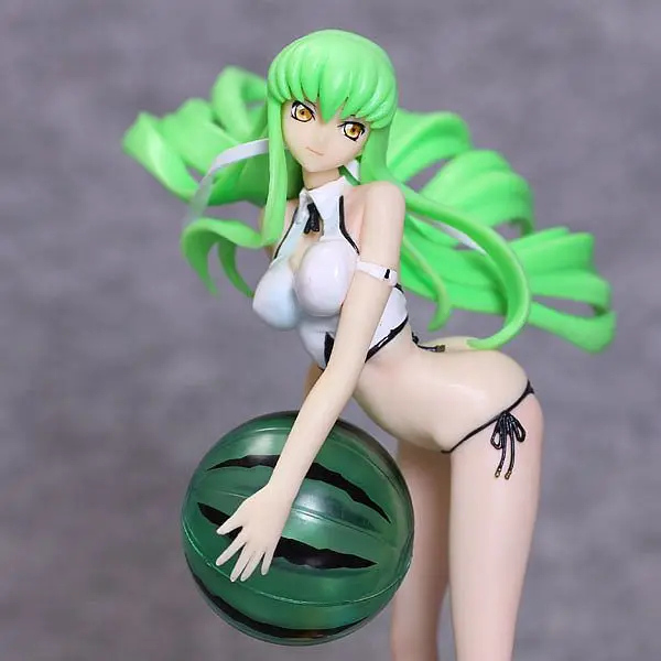 Японские Классические комиксные аниме игрушки модели из ПВХ GEASS C.C|sexy figure|code geasspvc