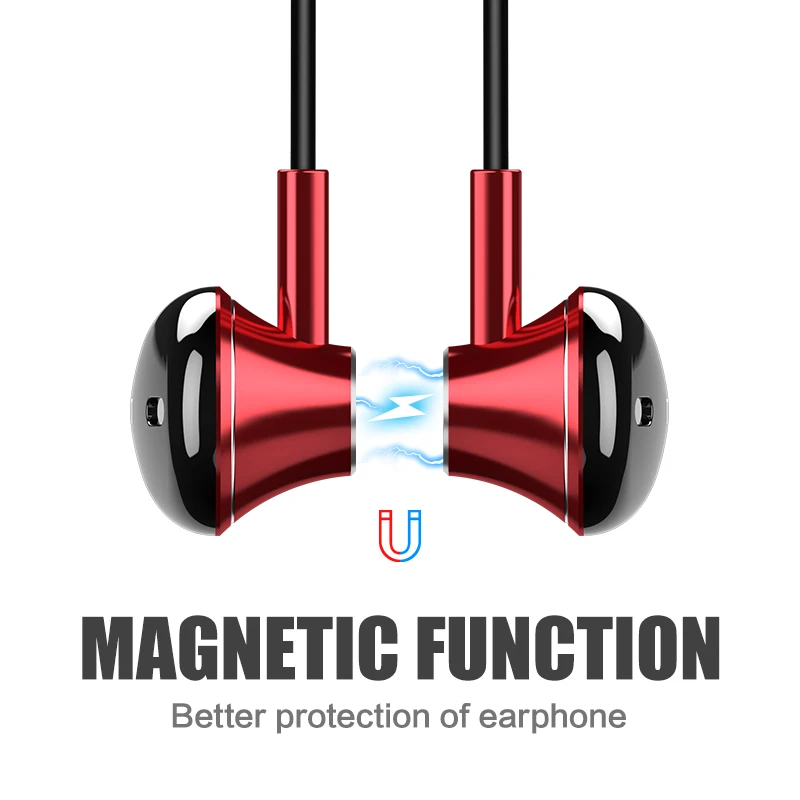 FLOVEME Bluetooth Wireless Earphone For iPhone 7 8 X XS MAX XR Bluetooth Headset Stereo Headphone For Samsung J5 J7 for Huawei