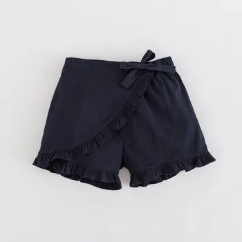 

2019 summer girls ruffle shorts casual children clothing For 2 3 4 6 8 Yrs Toddler kids cotton shorts for baby girl clothes
