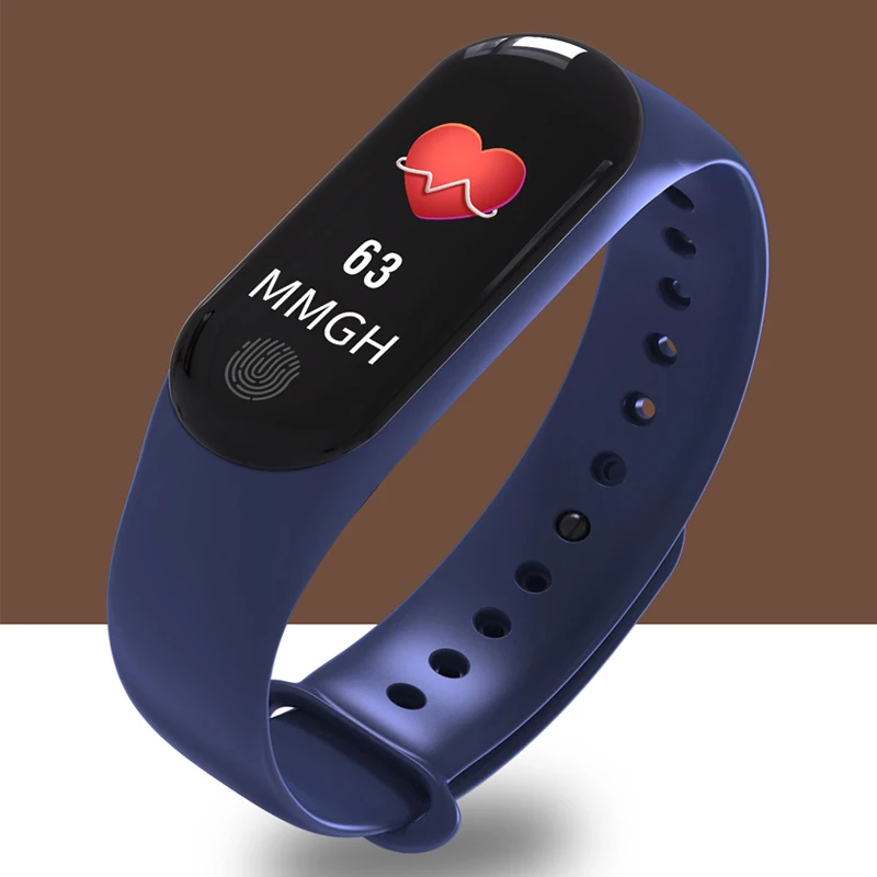 

Mi Band 3 Plus Smart Bracelet Fitness Tracker Heart Rate Monitor Blood Pressure Sleep Smart Watch APP Connect Android IOS Phone
