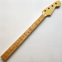 Плавный прецизионный/P Bass style 4 string 20 fret кленовый басовый ремень на гитару