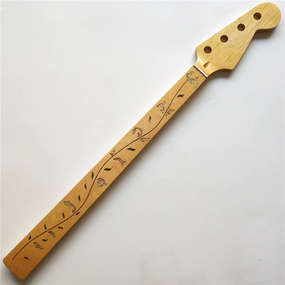 

Fretless Precision/P Bass style 4 string 20 fret Maple bass neck Replacement