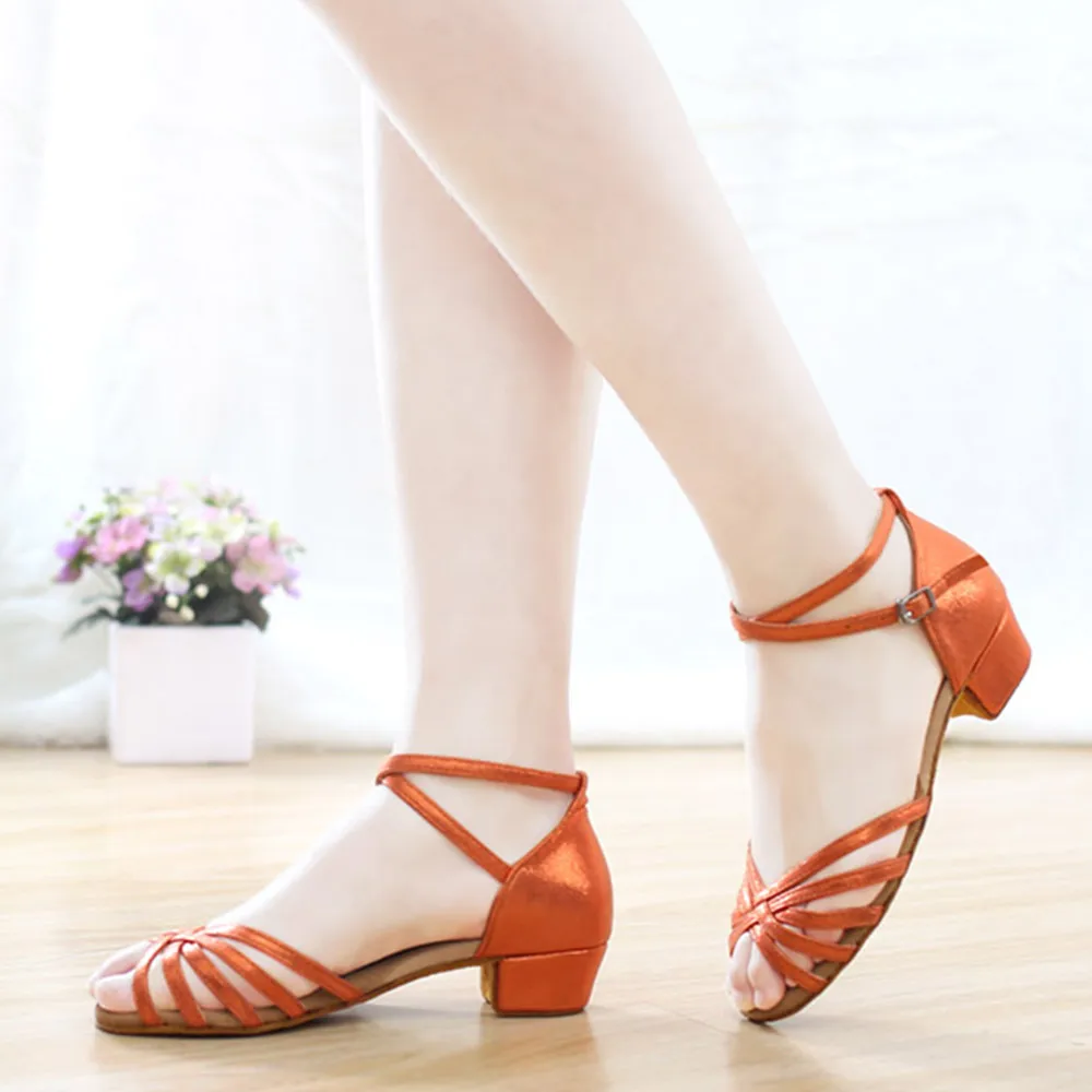 2017 Brand New Women Kids Ballroom Latin Dancing Shoes High Quality