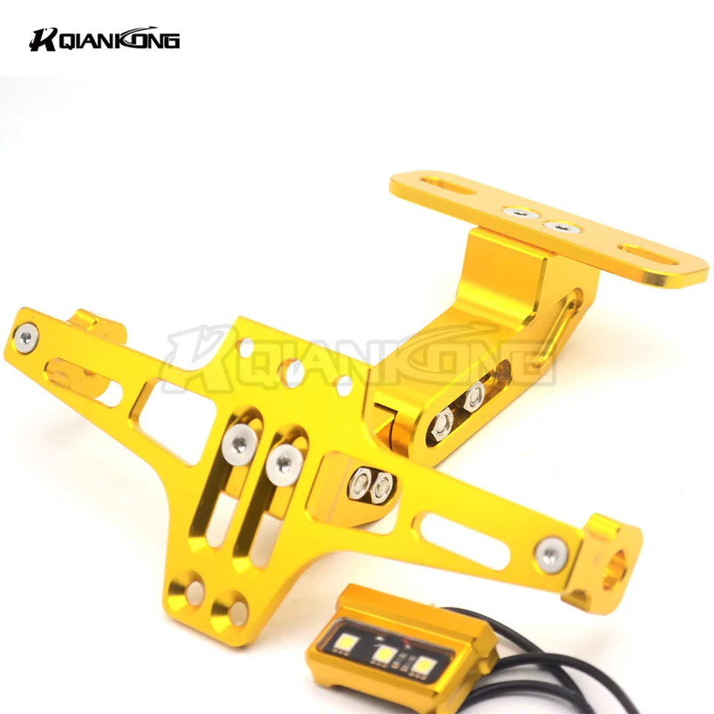 R QIANKONG Fender Eliminator Registration Plate Bracket License Plate