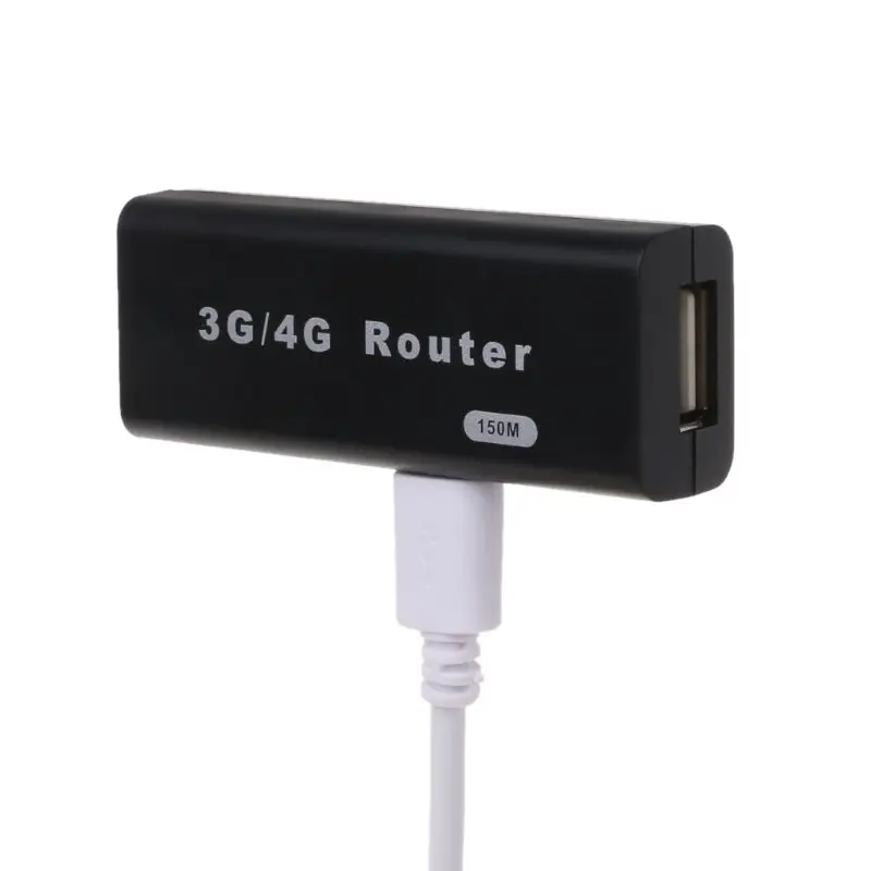 Планшет-JINSHENGDA 3G/4G WiFi W Мини Портативный lan точка доступа AP клиент 150 Мбит/с USB беспроводной маршрутизатор
