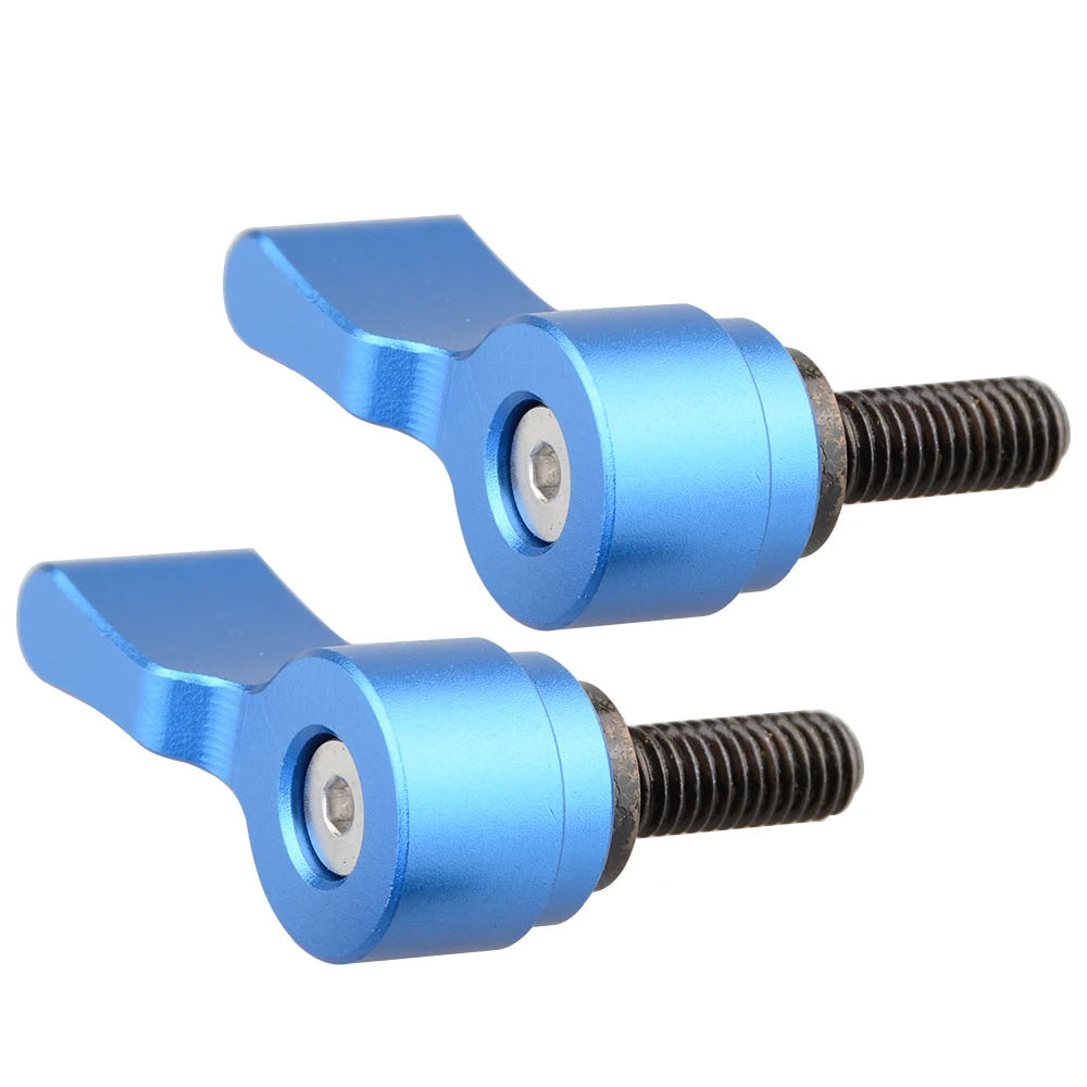 

CAMVATE M5 Male Threading Thumbscrew Knob Adjustable Thumb Lever Screw (pack of 2)