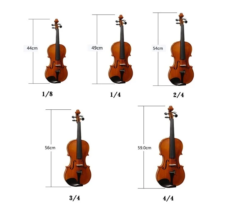 Профессиональная игровая школьная матовая красная скрипка 4/4 3/4 1/2 1/4 Размер 1/8 ламинированная деревянная матовая панельная Кленовая скрипка