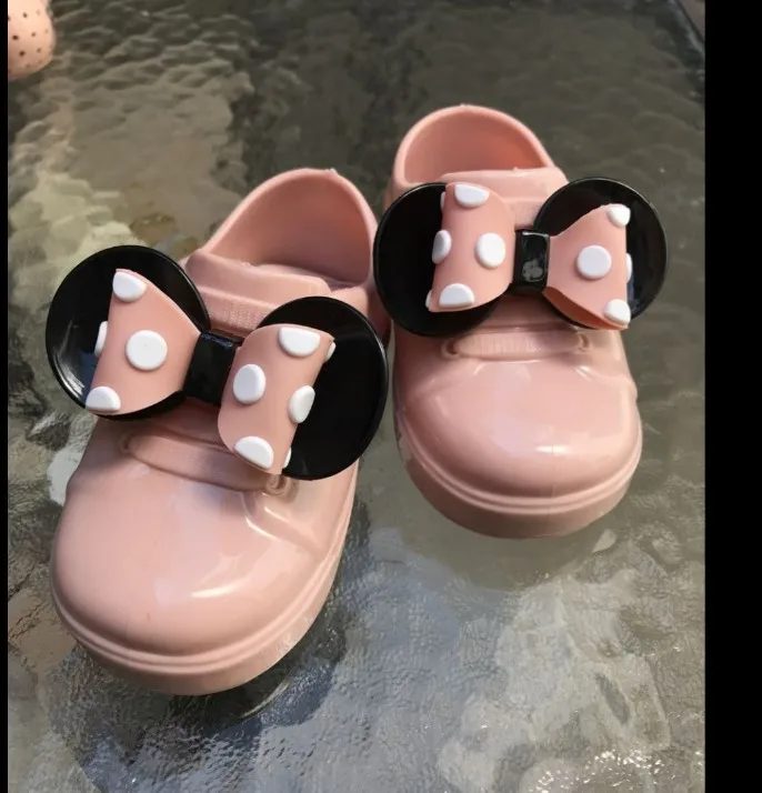 Melissa Mini детская спортивная обувь с бантом без шнурков весна 2020|girls sandals|mini melissasandals