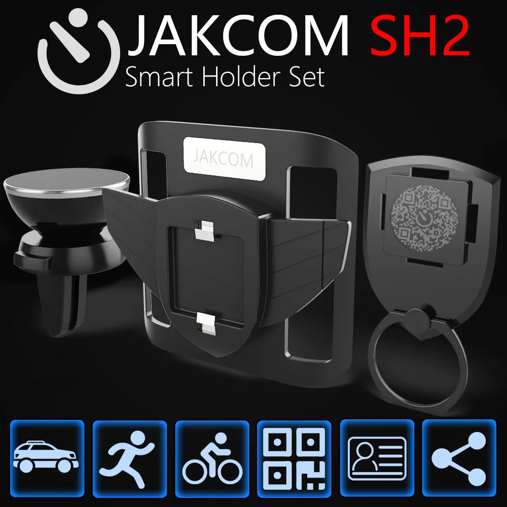 

JAKCOM SH2 Smart Holder Set Hot Sale In As Car GPS Phone Holder Mount Desktop Stand Armband For iPhone Smartphone