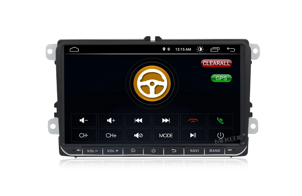 Новинка! " Android 8,1 автомобильный GPS навигатор для VW Volkswagen SKODA GOLF 5 Golf 6 POLO PASSAT B5 B6 JETTA TIGUAN dvd плеер BT RDS